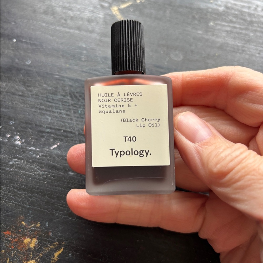 Typology Black Cherry Lip Oil